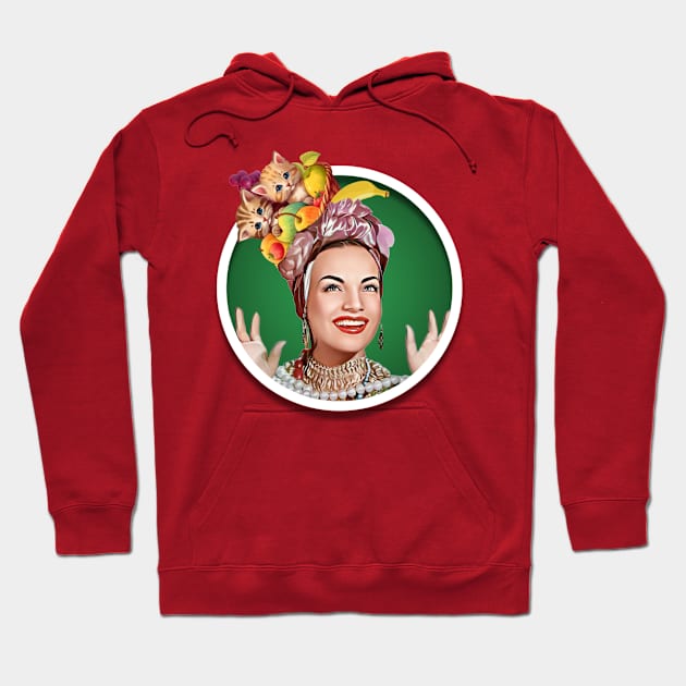 Carmen Miranda Hoodie by Indecent Designs